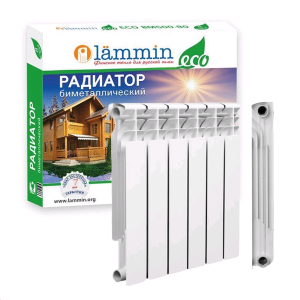 Биметаллический радиатор Lammin ECO BM-500-80 4 секции